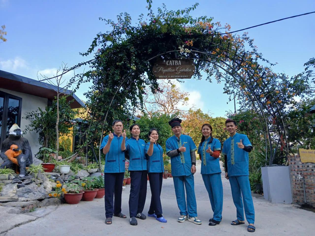 Catba Papillon Garden Bungalows & Resort Hien Hao Exterior foto